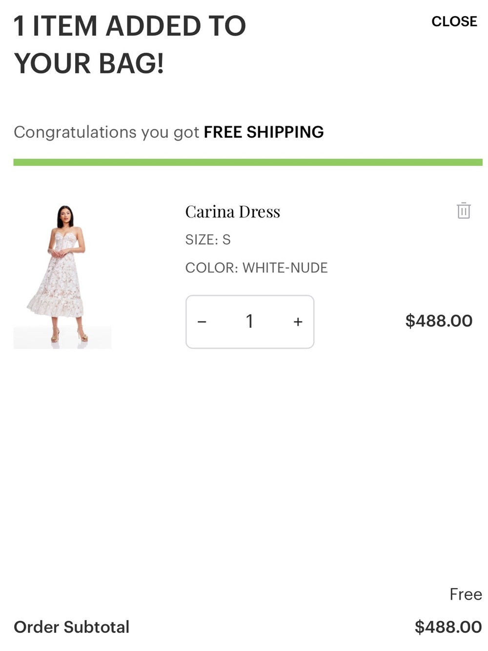 Dress the Population Carina Dress Size M Brand New with Tag and Box - Picture 4 of 9